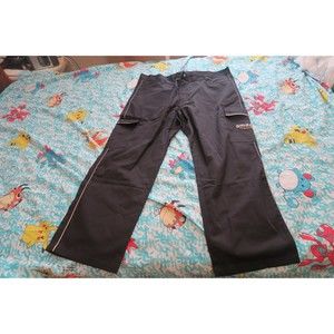 Amazon Reflective Cargo Pant Men's 44x30 Workwear Uniform Black Sunrise Identity
